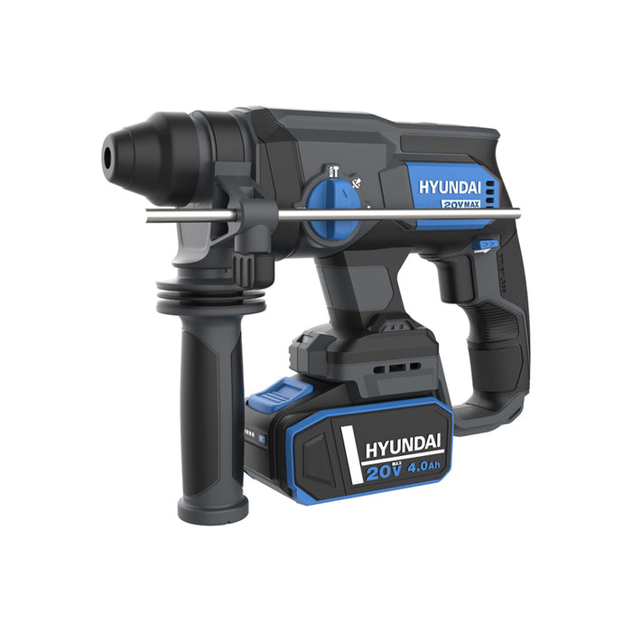 CORDLESS HAMMER HYUNDAI RH20X 20 V, 2.00 J, SDS PLUS, NUMBER OF BATTERIES 1, 4.00 Ah, CASE