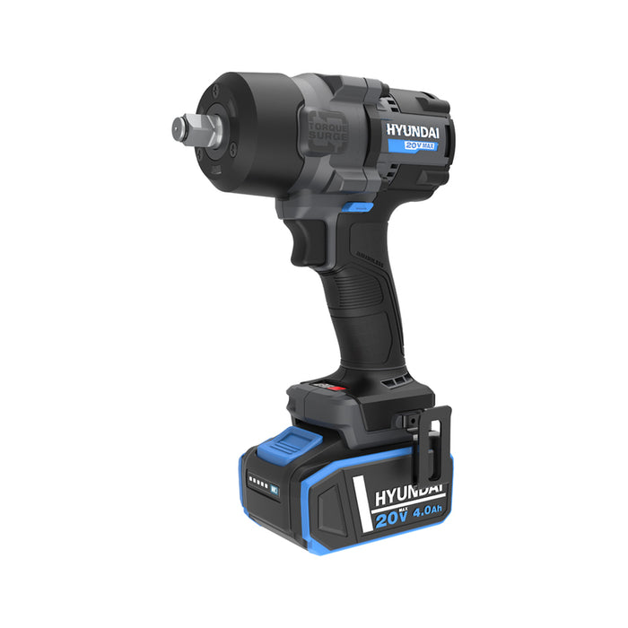 CORDLESS BRUSHLESS WRENCH HYUNDAI IW20X-700 20 V, 700.00 nm, BATTERY CAPACITY 4.00 Ah