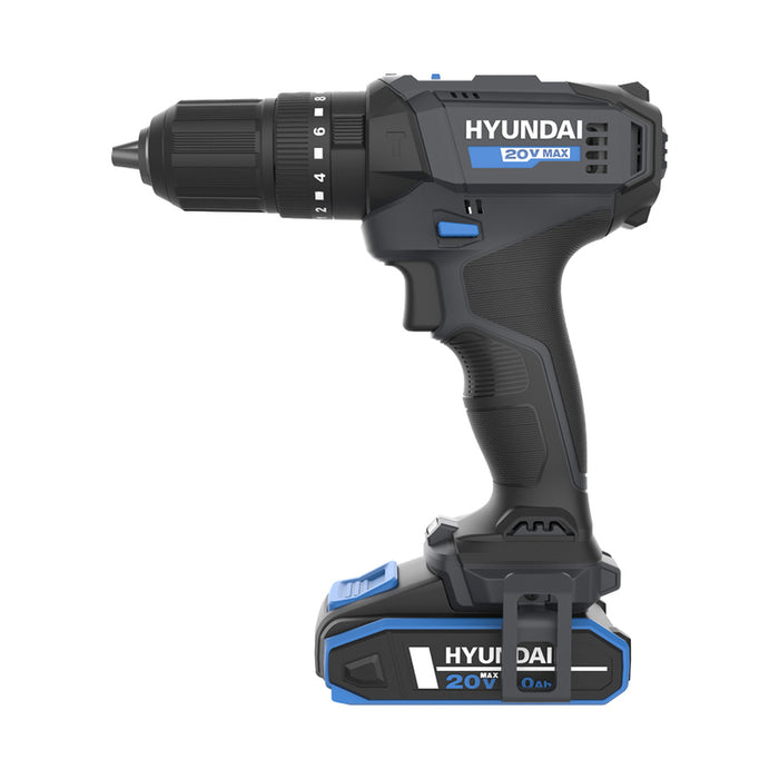 CORDLESS IMPACT DRILL HYUNDAI HD20S-50TT 20 V, 50.00 nm, 2.00 Ah