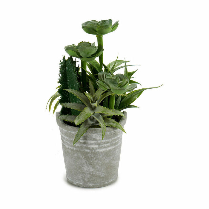 Decorative Plant Ibergarden Plastic Cement 15 x 24 x 15 cm (12 Units)