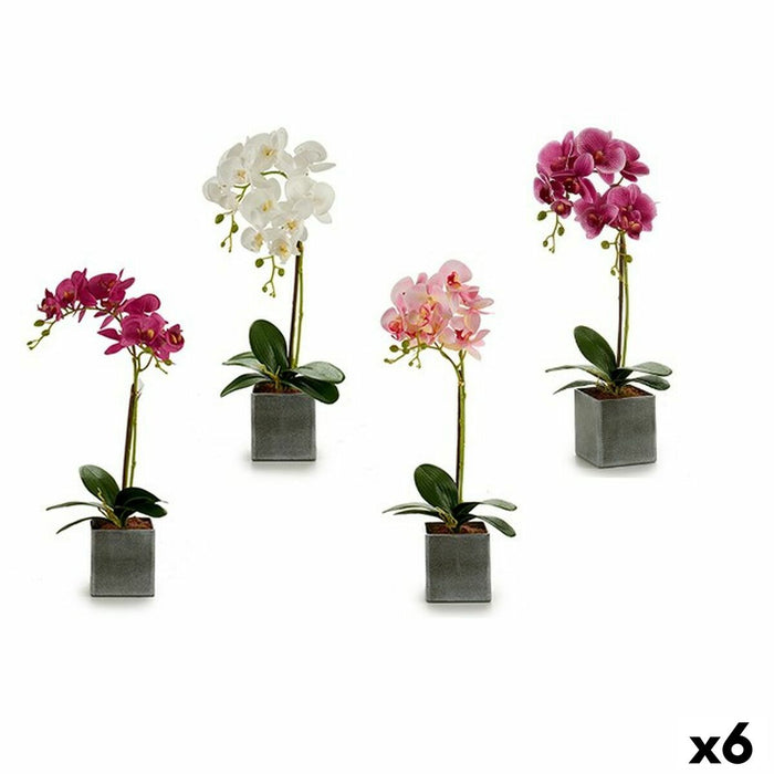 Decorative Flower Ibergarden Orchid 14 x 51 x 18 cm (6 Units)