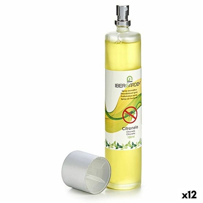 Air Freshener Spray Ibergarden Citronela 100 ml (12 Units)