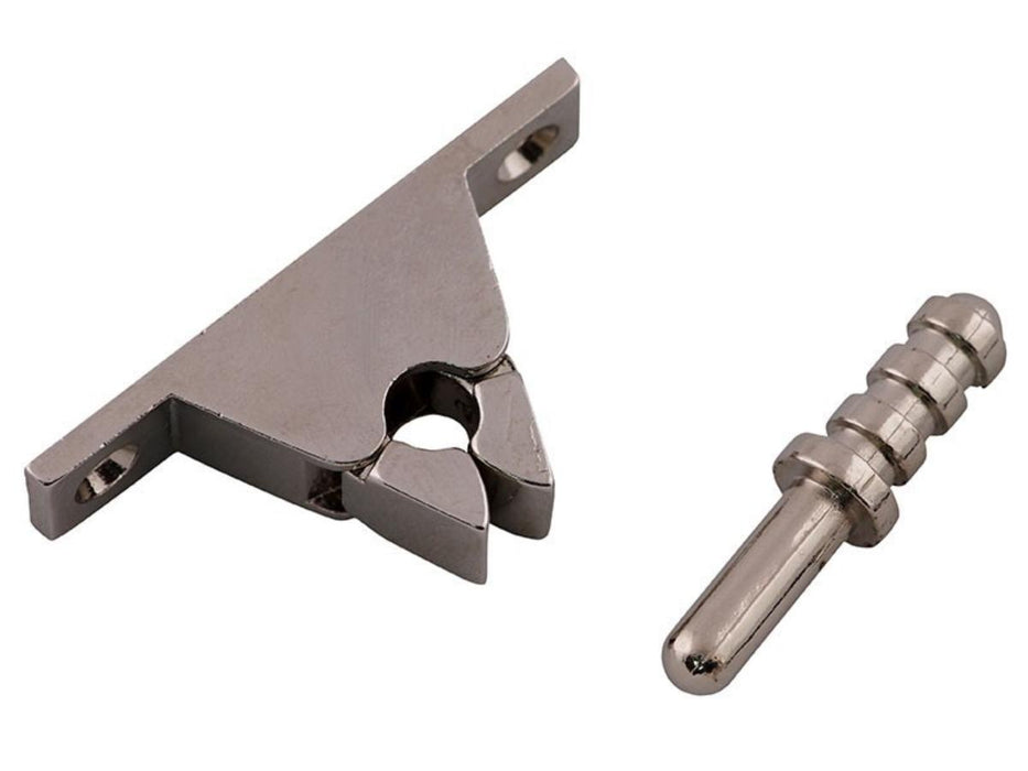 STOPPER FLOOR 2 PIECES CHROME