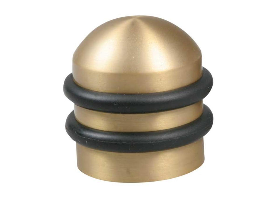 FLOOR STOPPER BRASS SATIN