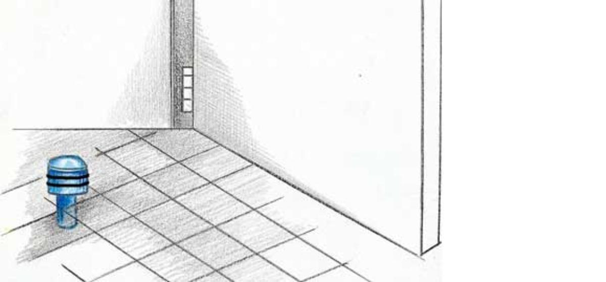 FLOOR STOPPER BRASS SATIN