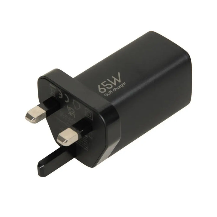 iBOX C-65 Black GaN 65W universal charger UK plug - ChargersLAD-SIC<<<Power supplies for phonesLAD<<<ActionPL