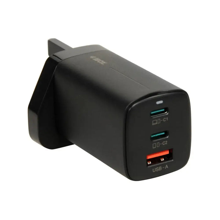 iBOX C-65 Black GaN 65W universal charger UK plug - ChargersLAD-SIC<<<Power supplies for phonesLAD<<<ActionPL