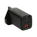 iBOX C-65 Black GaN 65W universal charger UK plug - ChargersLAD-SIC<<<Power supplies for phonesLAD<<<ActionPL