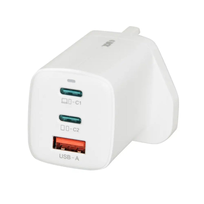 iBOX C-65 White GaN 65W universal charger UK plug - ChargersLAD-SIC<<<Power supplies for phonesLAD<<<ActionPL