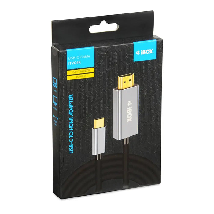 iBOX ITVC4K USB-C to HDMI cable - USB cablesKBA-USB<<<Cables and adaptersKBA<<<ActionPL