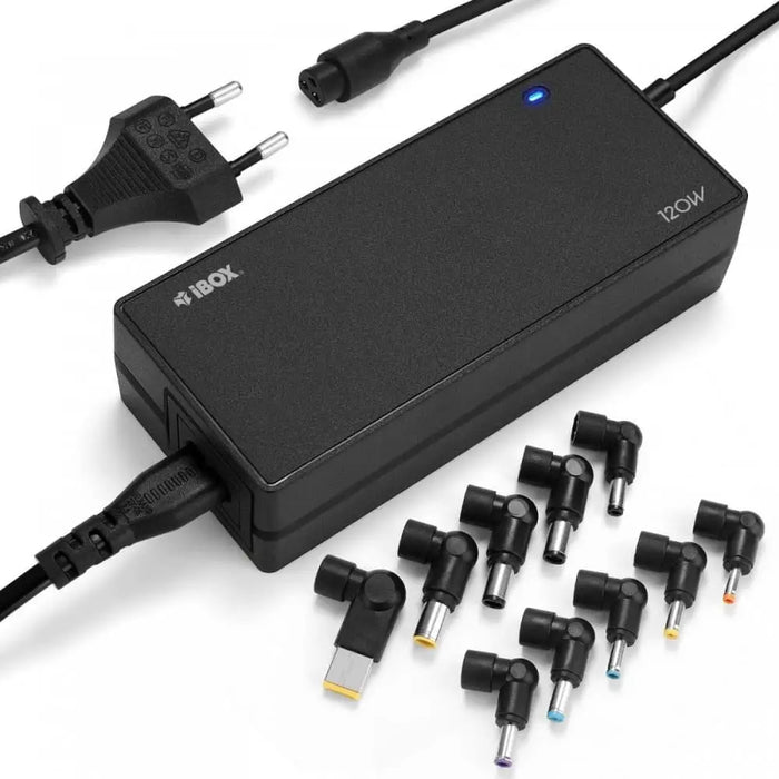iBox IUZ120WA power adapter/inverter Indoor 120 W Black - Power supplies for laptopsZDL-NOT<<<Power supplies