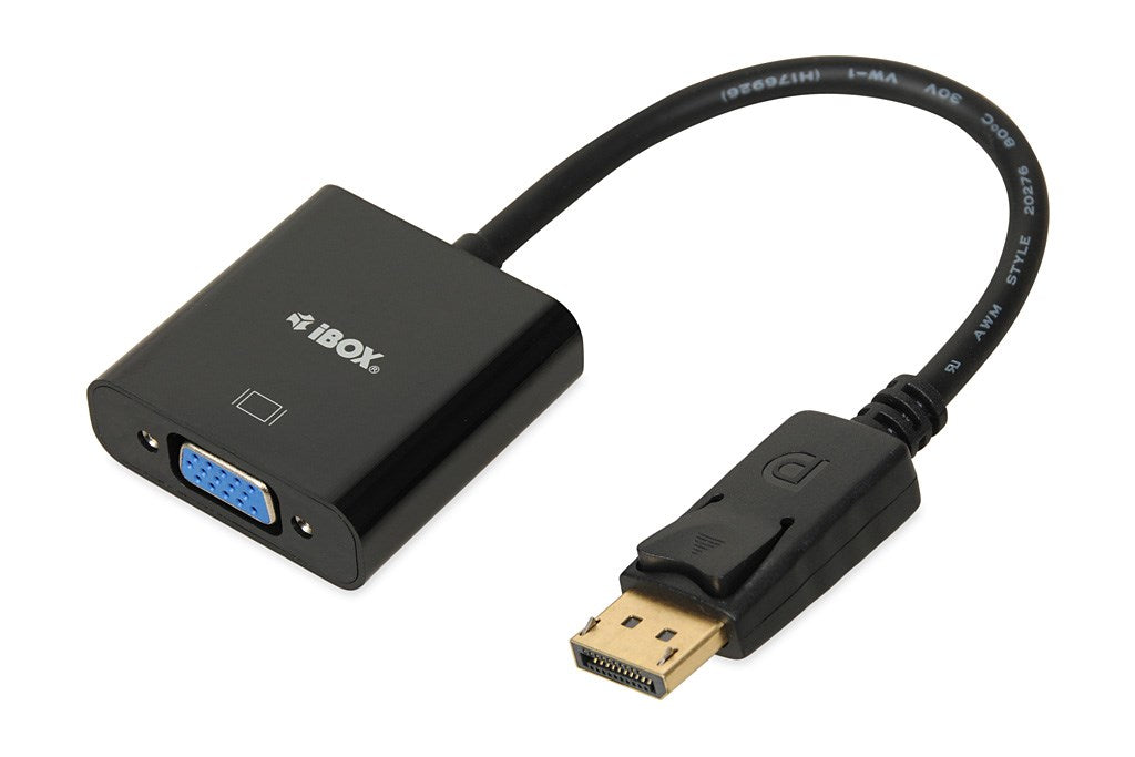 iBox IADPVGA Display Port to VGA cable adapter