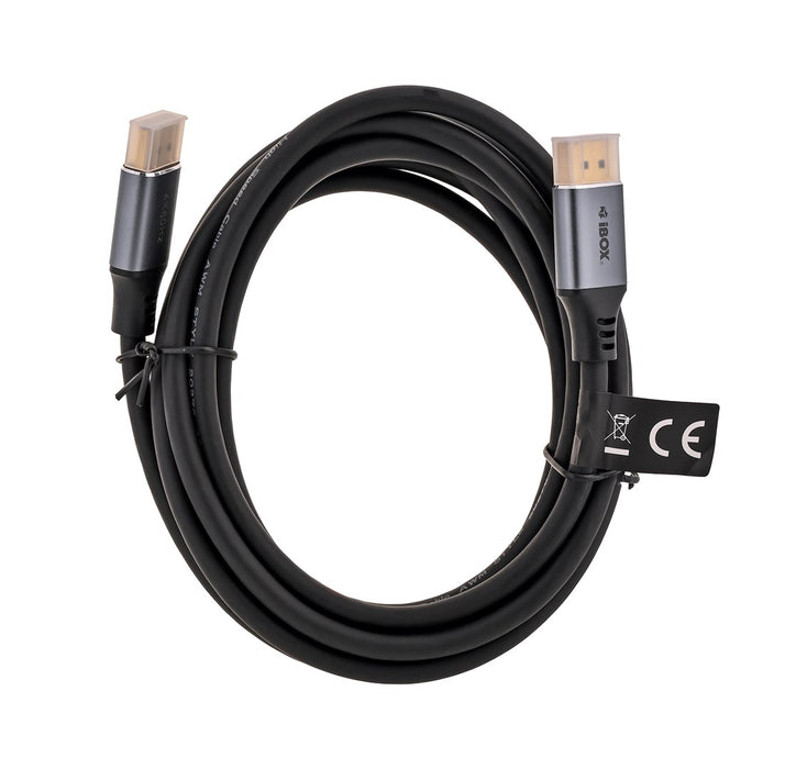 iBox ITVDP013 DisplayPort cable 4K 60Hz gold plug 3 m