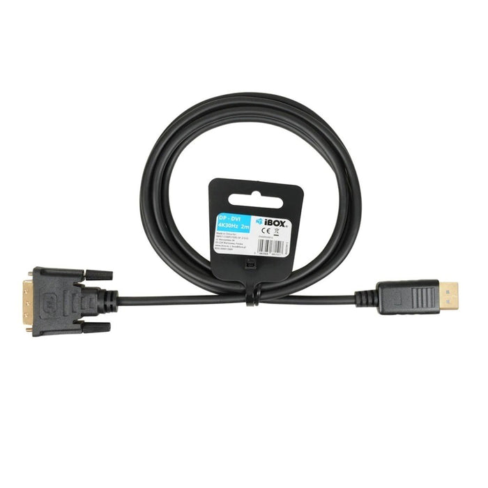 IBox ITVFHDDVI012 HDMI to DVI cable FullHD 1080p 2 m black