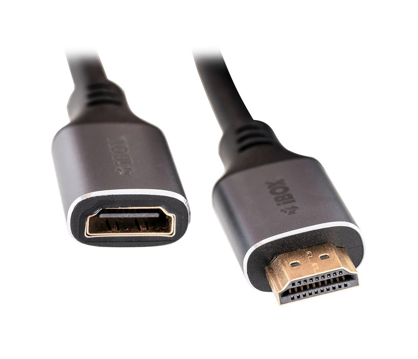 IBox ITVFMHD012 HDMI to HDMI 4K extension cable with gold plug 2 m