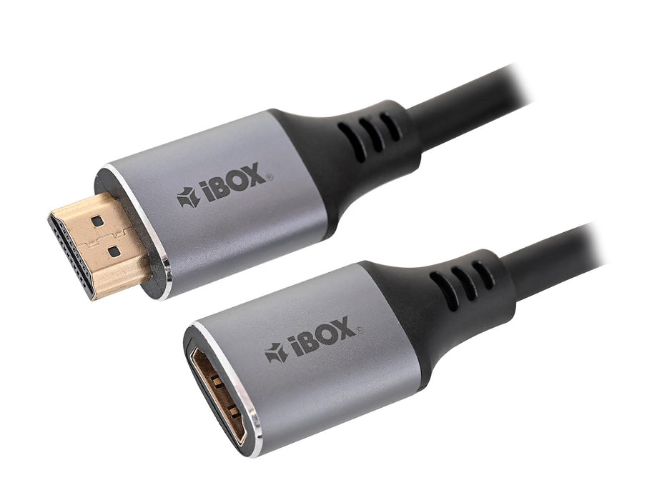 IBox ITVFMHD012 HDMI to HDMI 4K extension cable with gold plug 2 m