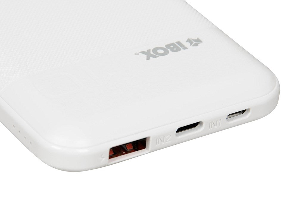 iBox IPB10 power bank Lithium-Ion (Li-Ion) 10000 mAh White