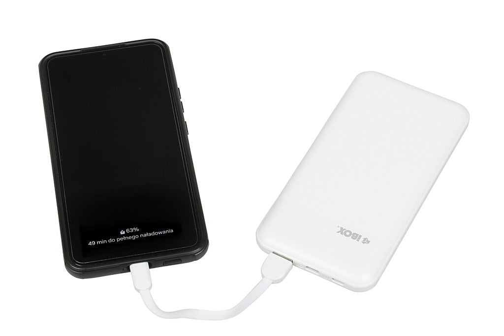 iBox IPB10 power bank Lithium-Ion (Li-Ion) 10000 mAh White