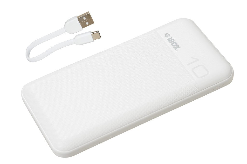 iBox IPB10 power bank Lithium-Ion (Li-Ion) 10000 mAh White
