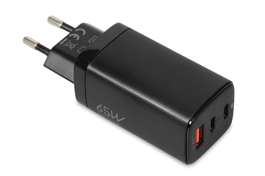iBOX C-65 Black, GaN 65W universal charger