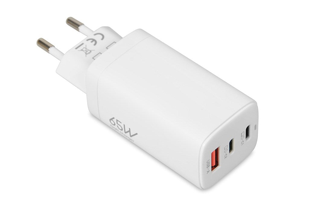 iBOX C-65 White, GaN 65W universal charger