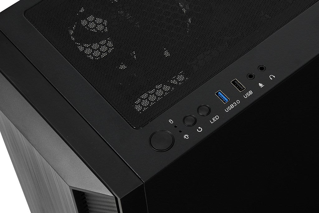 iBox CETUS 906 Midi Tower Black