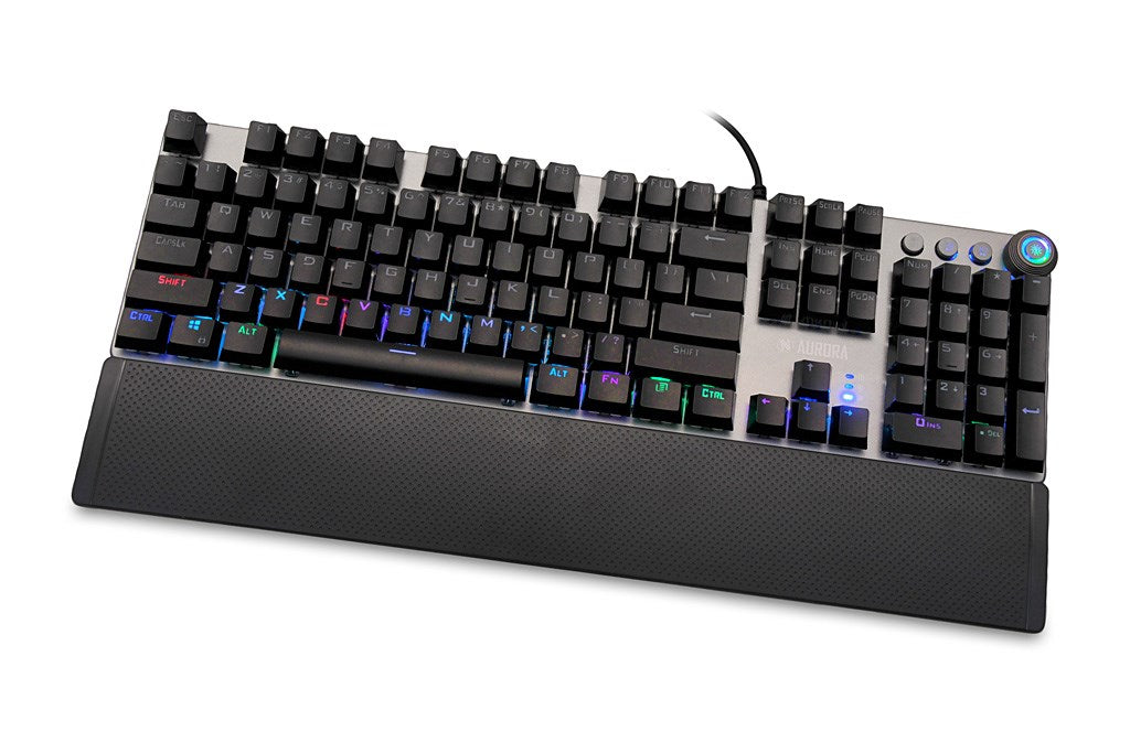 iBox Aurora K-4 keyboard USB QWERTY Black