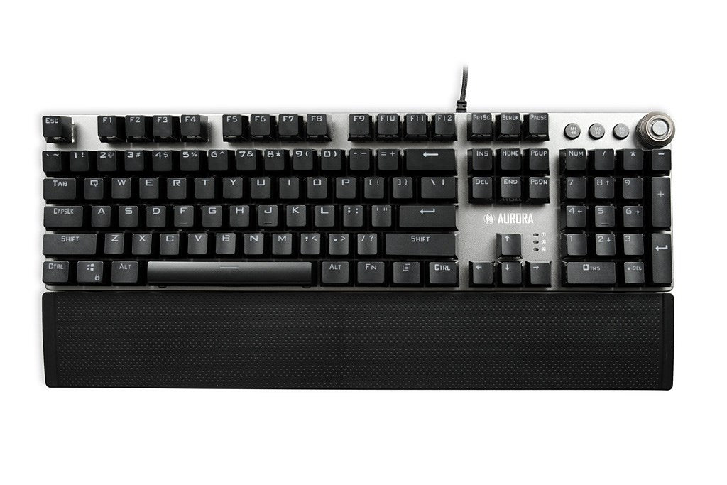 iBox Aurora K-4 keyboard USB QWERTY Black