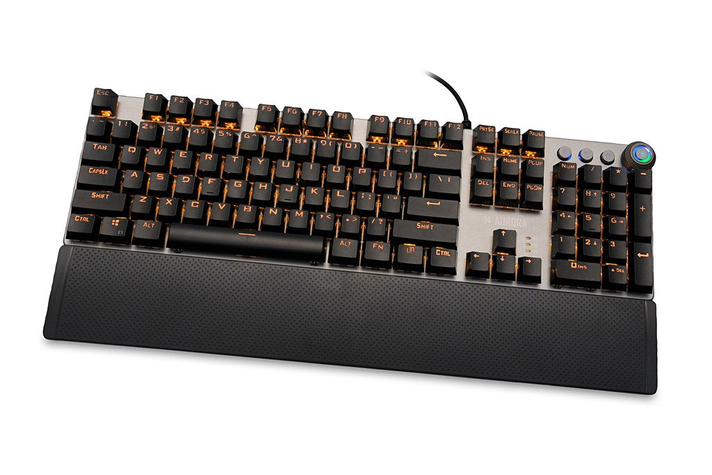 iBox Aurora K-4 keyboard USB QWERTY Black