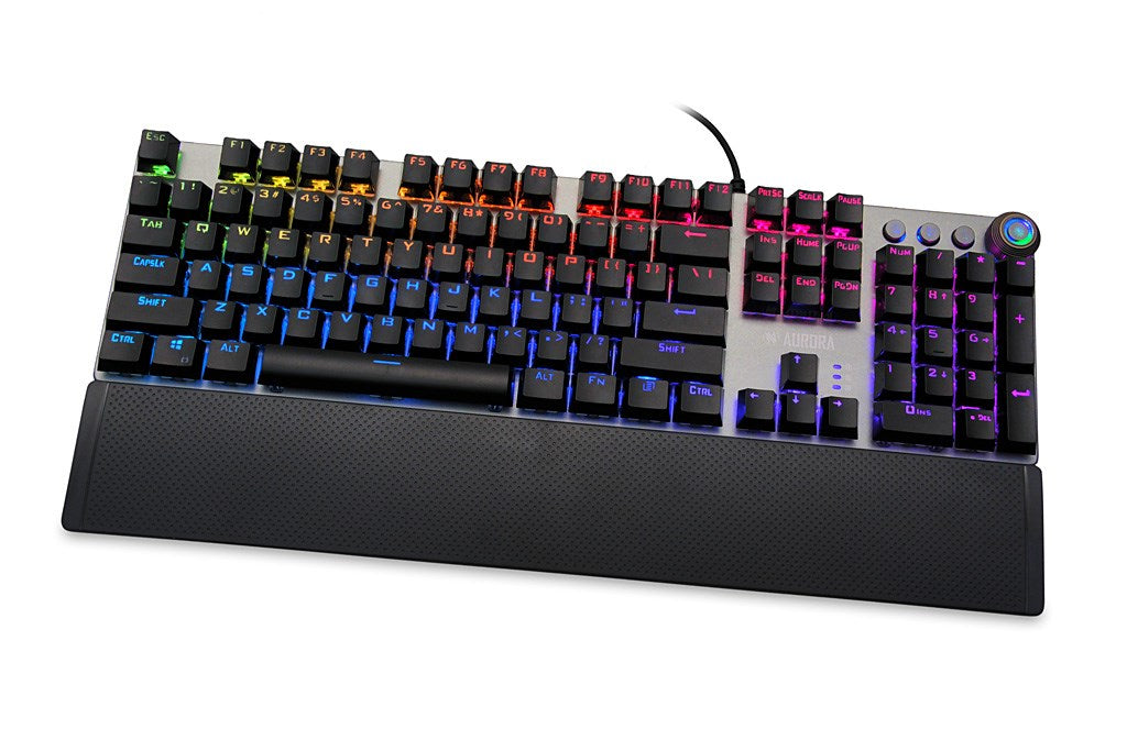 iBox Aurora K-4 keyboard USB QWERTY Black