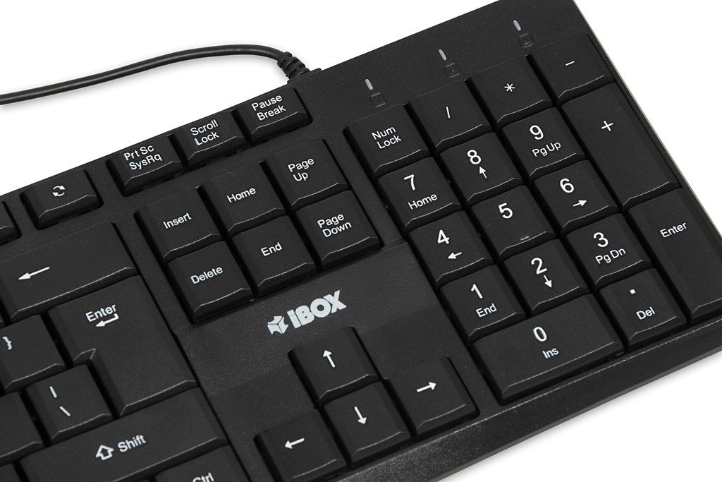 iBOX Eris USB Keyboard, Black