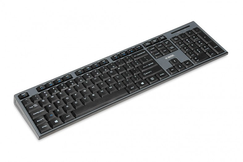iBox IKMS606W keyboard RF Wireless English Black