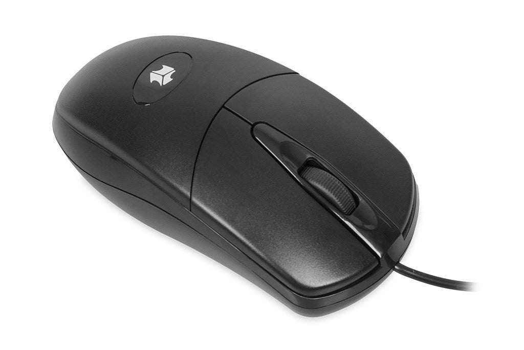iBOX i007 wired optical mouse, black