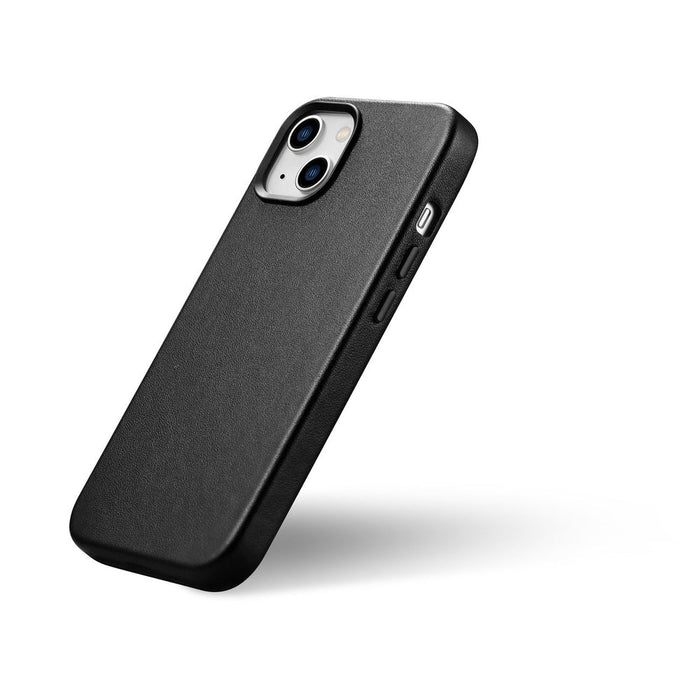 iCarer Case Leather cover for iPhone 14 black (WMI14220705-BK) (MagSafe compatible) - Cell phone cases