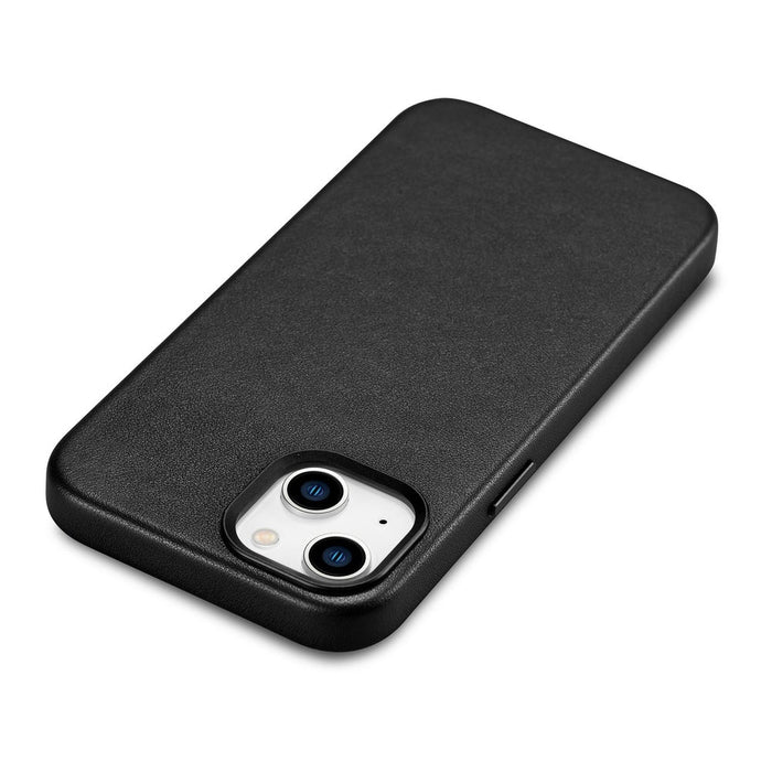 iCarer Case Leather cover for iPhone 14 black (WMI14220705-BK) (MagSafe compatible) - Cell phone cases