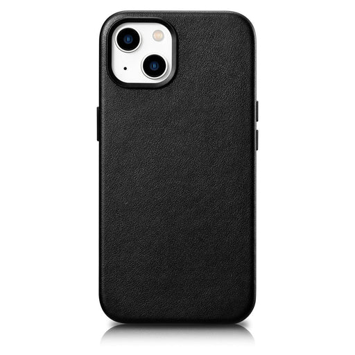 iCarer Case Leather cover for iPhone 14 black (WMI14220705-BK) (MagSafe compatible) - Cell phone cases