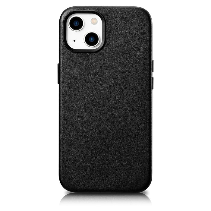 iCarer Case Leather cover for iPhone 14 black (WMI14220705-BK) (MagSafe compatible) - Cell phone cases