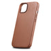 iCarer Case Leather Case Cover for iPhone 14 Brown (WMI14220705-BN) (MagSafe Compatible) - Cell phone cases