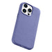iCarer Case Leather Cover Genuine Leather Case for iPhone 14 Pro Max Light Purple (WMI14220708-LP) (MagSafe Compatible)