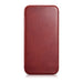 iCarer CE Oil Wax Premium Leather Folio Case Leather Case iPhone 14 Pro Magnetic Flip MagSafe Red (AKI14220706-RD)