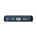 iCarer CE Oil Wax Premium Leather Folio Case Leather Case iPhone 14 Pro Magnetic Flip MagSafe Blue (AKI14220706-BU)