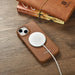 iCarer CE Premium Leather Folio Case iPhone 14 magnetic flip case MagSafe brown (WMI14220713-BN) - Cell phone cases