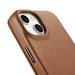 iCarer CE Premium Leather Folio Case iPhone 14 magnetic flip case MagSafe brown (WMI14220713-BN) - Cell phone cases