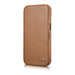 iCarer CE Premium Leather Folio Case iPhone 14 magnetic flip case MagSafe brown (WMI14220713-BN) - Cell phone cases