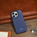 iCarer CE Premium Leather Folio Case iPhone 14 Pro Max Magnetic Flip Leather Folio Case MagSafe Blue (WMI14220716-BU)