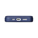 iCarer CE Premium Leather Folio Case iPhone 14 Pro Max Magnetic Flip Leather Folio Case MagSafe Blue (WMI14220716-BU)