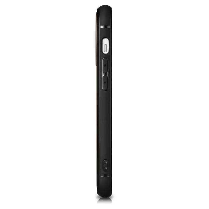 iCarer Leather Oil Wax case for iPhone 14 Pro Max leather case black (WMI14220720-BK) - Cell phone cases