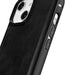 iCarer Leather Oil Wax Genuine Leather Case for iPhone 14 (MagSafe Compatible) Black (WMI14220717-BK) - Cell phone
