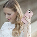 iCarer Litchi Premium Leather Case iPhone 14 Magnetic Leather Case with MagSafe Pink (WMI14220709-PK) - Cell phone