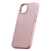 iCarer Litchi Premium Leather Case iPhone 14 Magnetic Leather Case with MagSafe Pink (WMI14220709-PK) - Cell phone